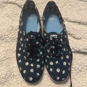 Keds x Draper James Champion DJ Navy Magnolia Sneakers Size 10